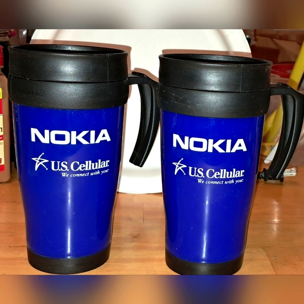 NOKIA U.S. CELLULAR MUGS (2)
